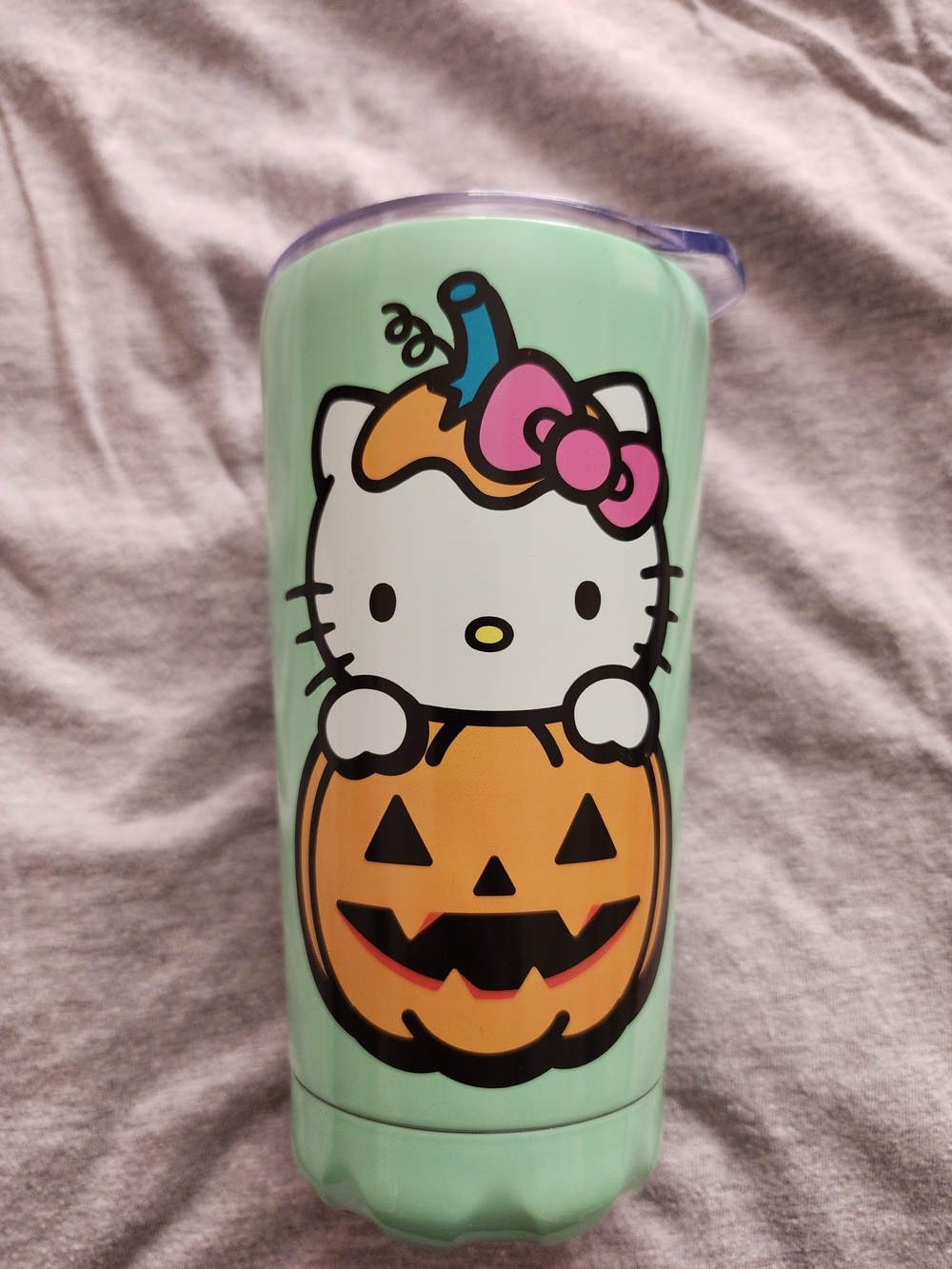 Hello Kitty Halloween Mint Travel Tumbler